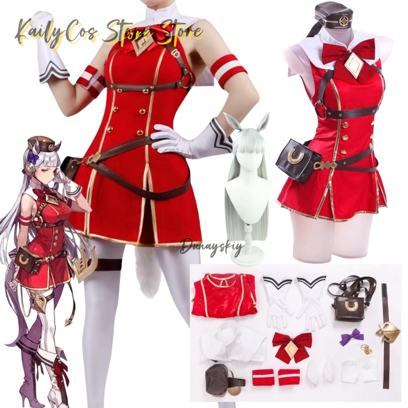 Women'S Ear Accessories - Gold Ship Cosplay Costume Wig Hat