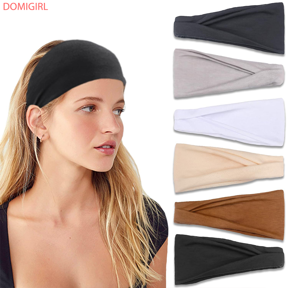 Women'S Yoga Accessories - New Solid Color Elastic Hair Band