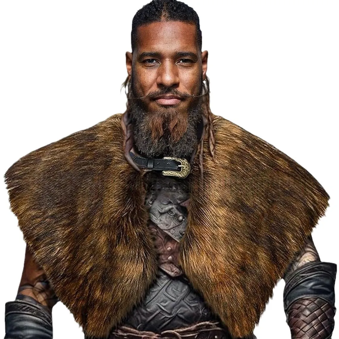 Women'S Clothing And Accessories - Halloween Fur Collar Winter Clothing King