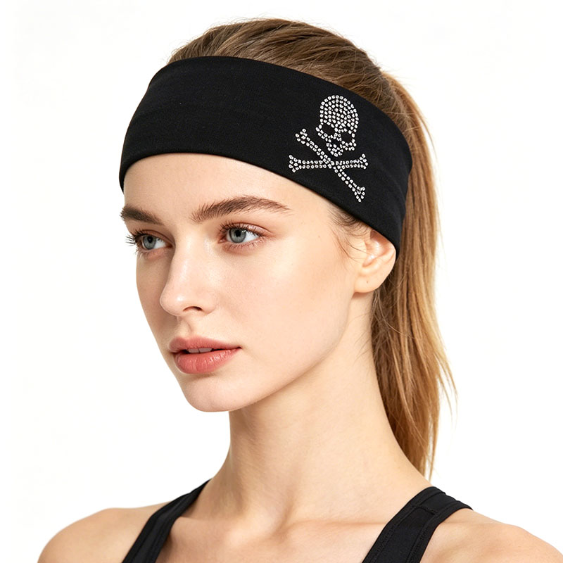 Women'S Yoga Accessories - Y2K Hair Band Retro Stretch Turban