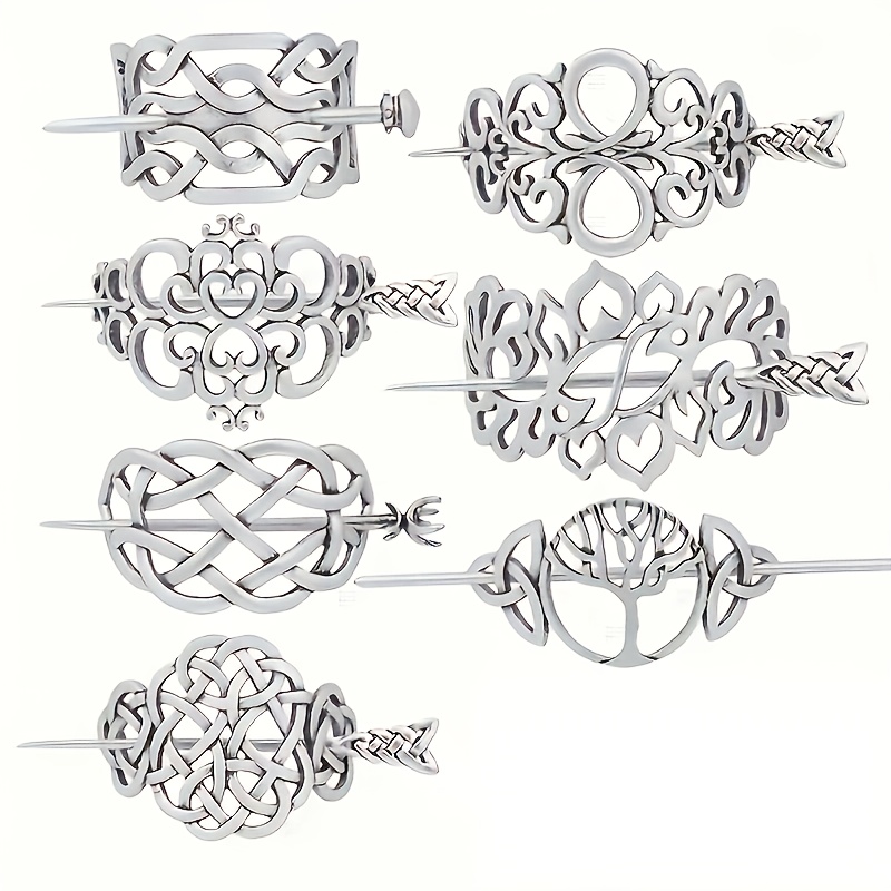 Women'S Viking Accessories - 7pcs Of Vintage Viking Tree Of