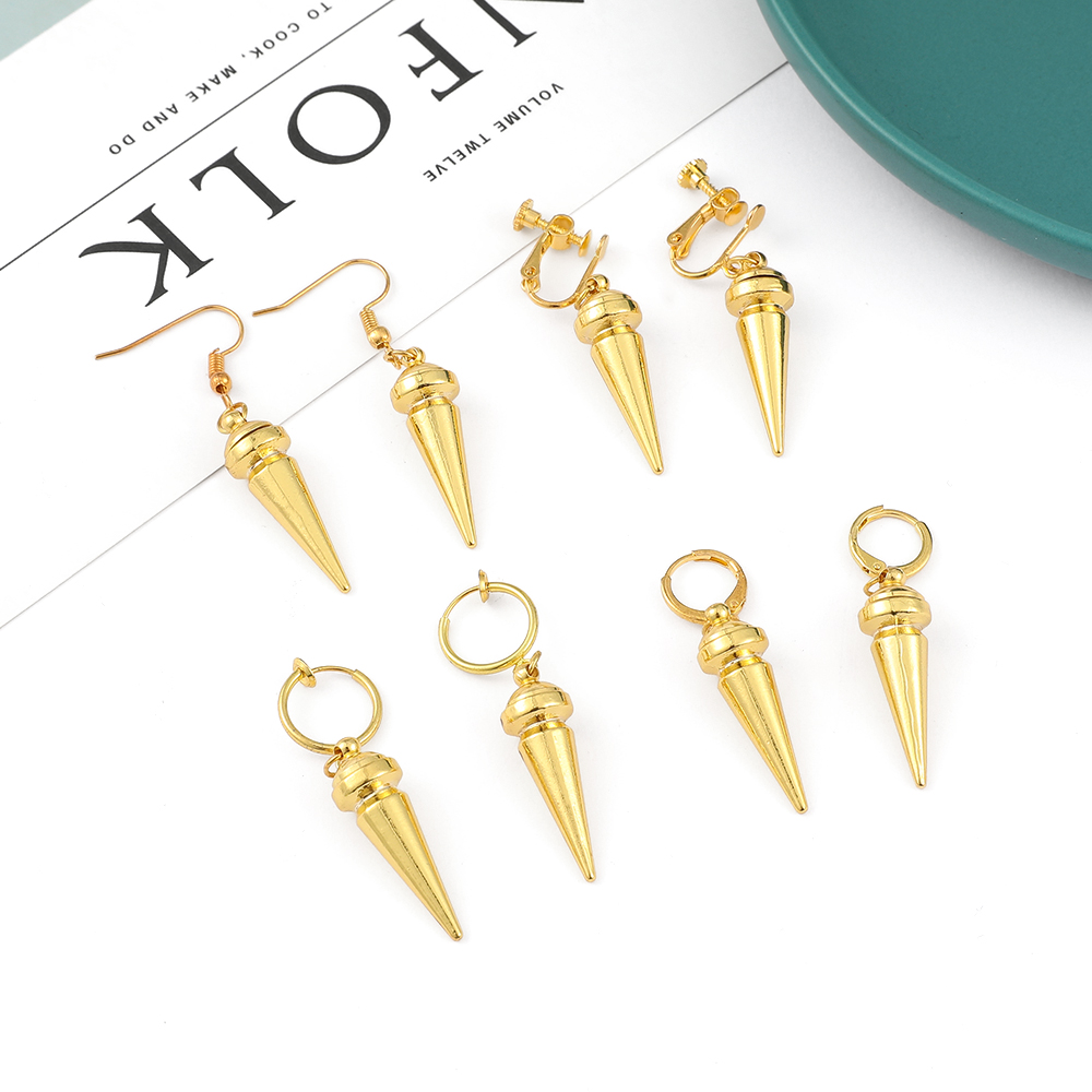 Women'S Ear Accessories - Fashion Anime Golden Color Awl Minimalist