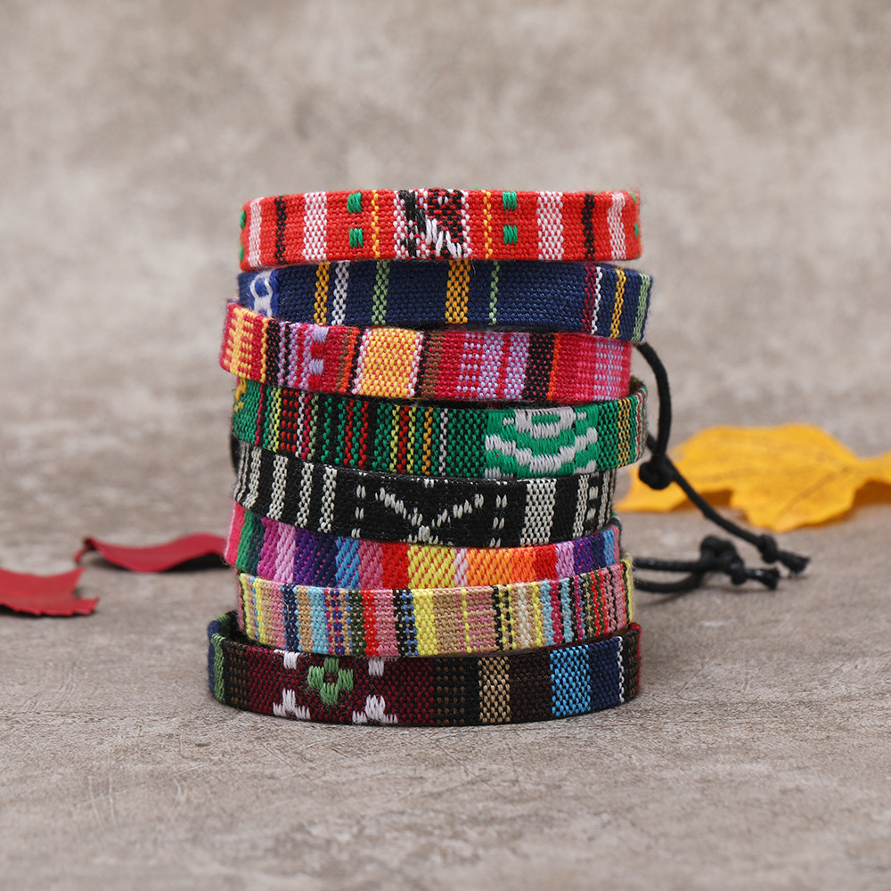 Women Accessories Nepal - 12Pcs/Set Nepal Colorful Bracelet Set For