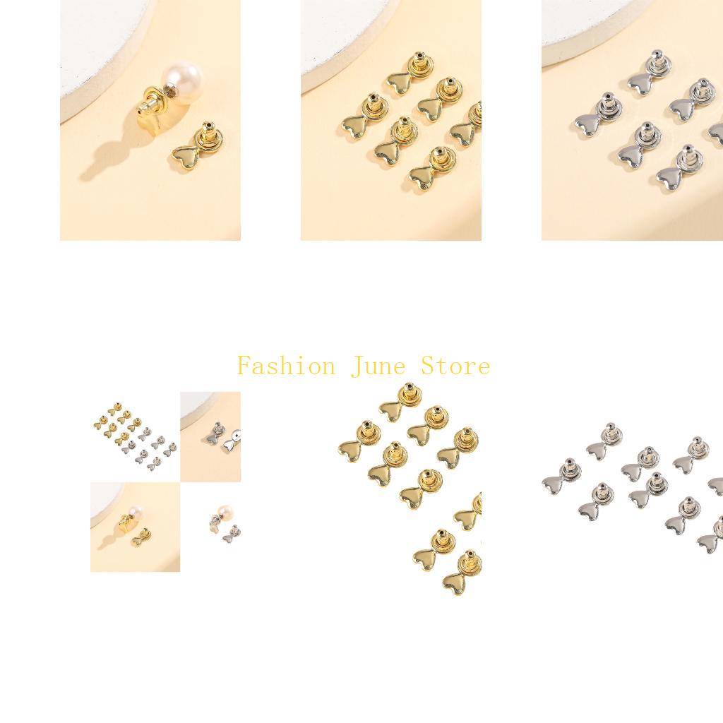 Women'S Ear Accessories - N5KA Heart Ear Stoppers Sweatproof Tarnish