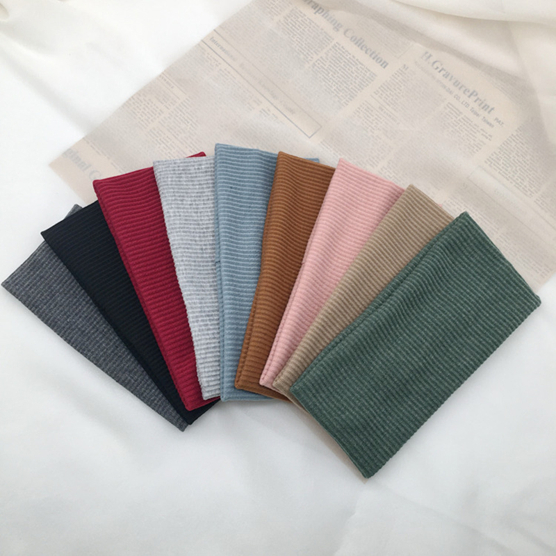 Women'S Yoga Accessories - Solid Color Headbands for Woman New