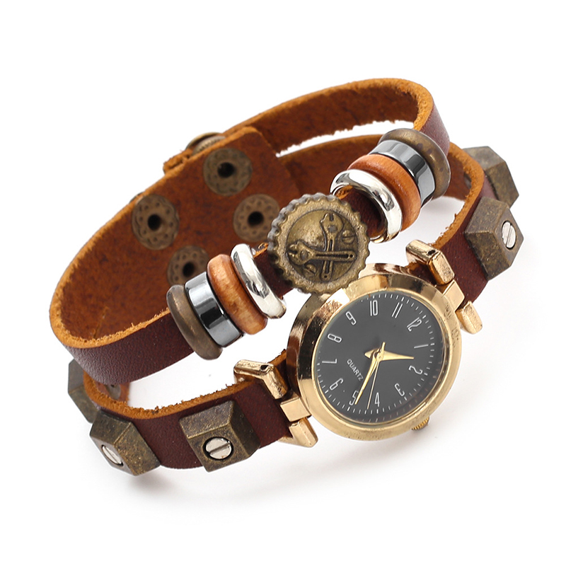 Punk Style Quartz Watch Handma - Women Accessories Pk recension och pris