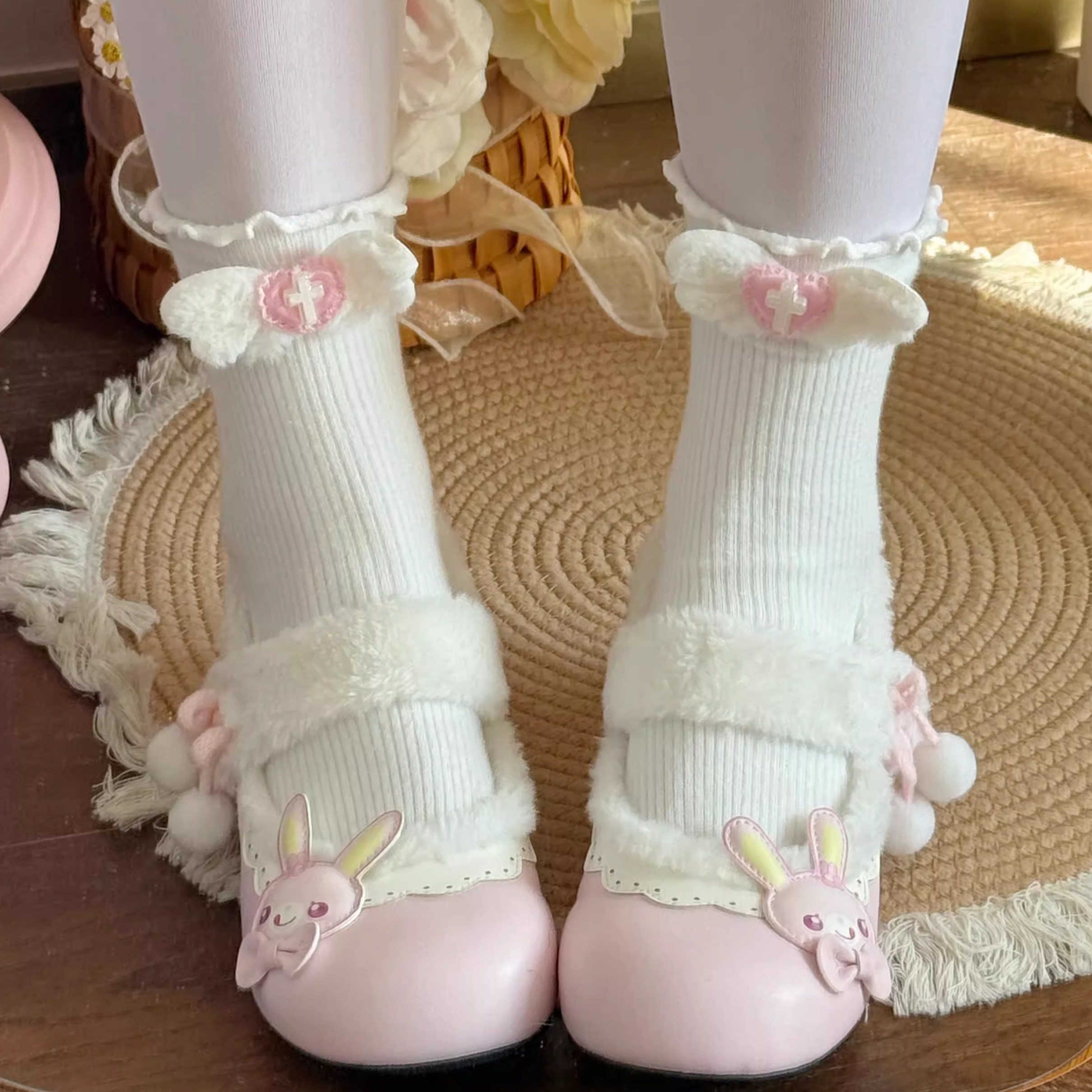 Japanese Cute Cartoon Mp  Daug - Women'S Accessories For Shoes recension och pris