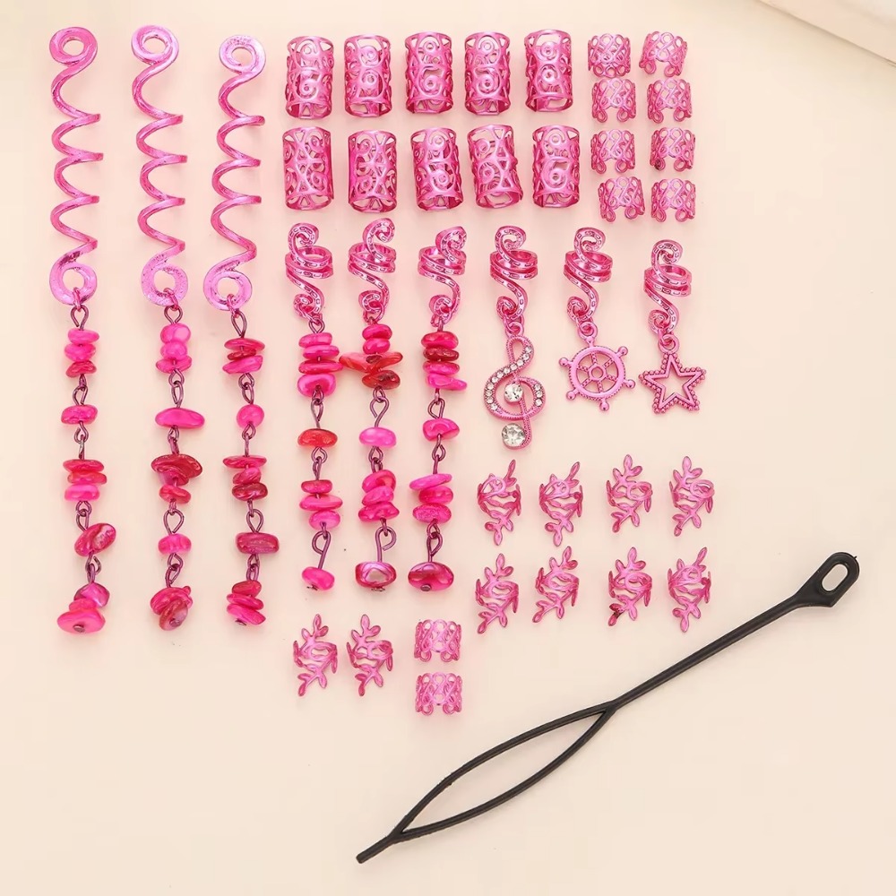 10Pcs Rose Viking Spiral 3D Ch - Women'S Viking Accessories recension och pris