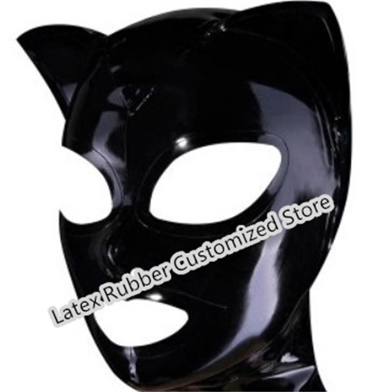 Latex Cat Unisex Rubber Hoods  - Women'S Ear Accessories recension och pris