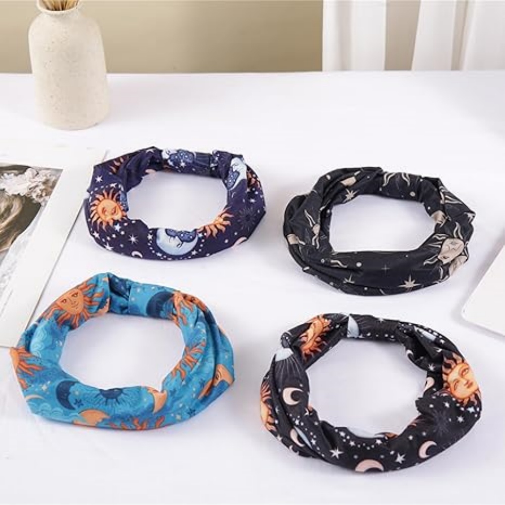 4 Pcs Wide Headbands for Women - Women'S Yoga Accessories recension och pris