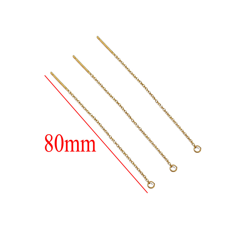 10pcs Stainless Steel Long Ear - Women'S Ear Accessories recension och pris