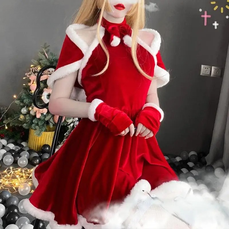 Christmas Cosplay Costume Dres - Women'S Vacation Accessories recension och pris