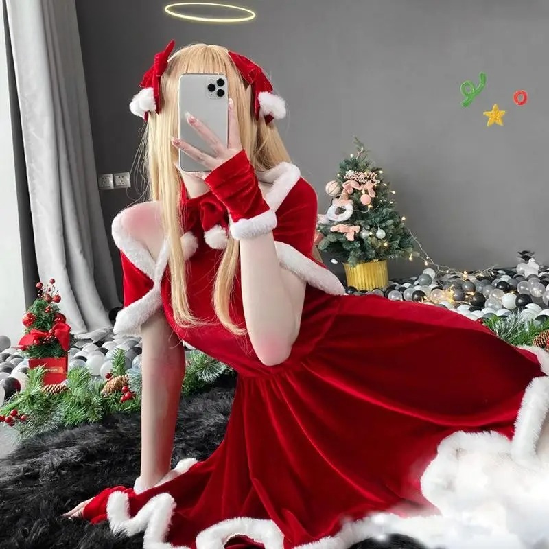 Christmas Cosplay Costume Dres - Women'S Vacation Accessories recension och pris
