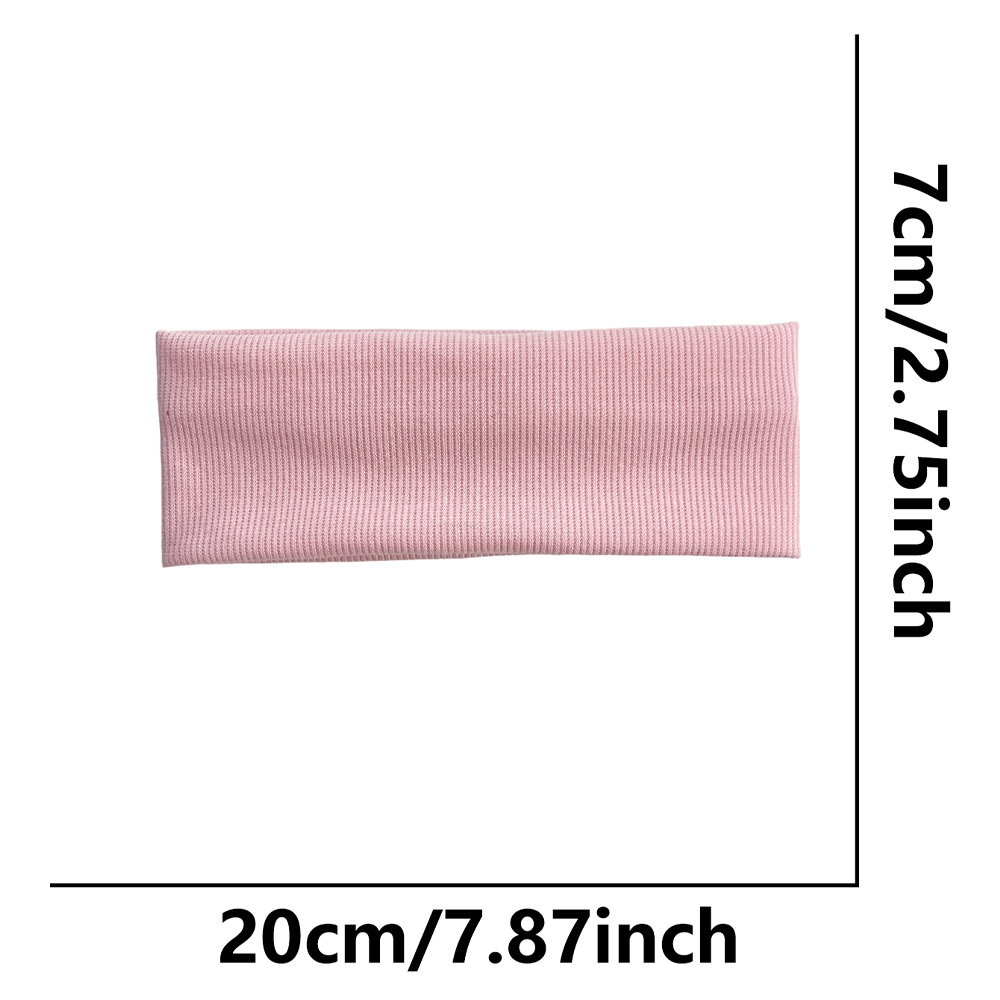 4pcs Wide ribbed elastic headb - Women'S Yoga Accessories recension och pris