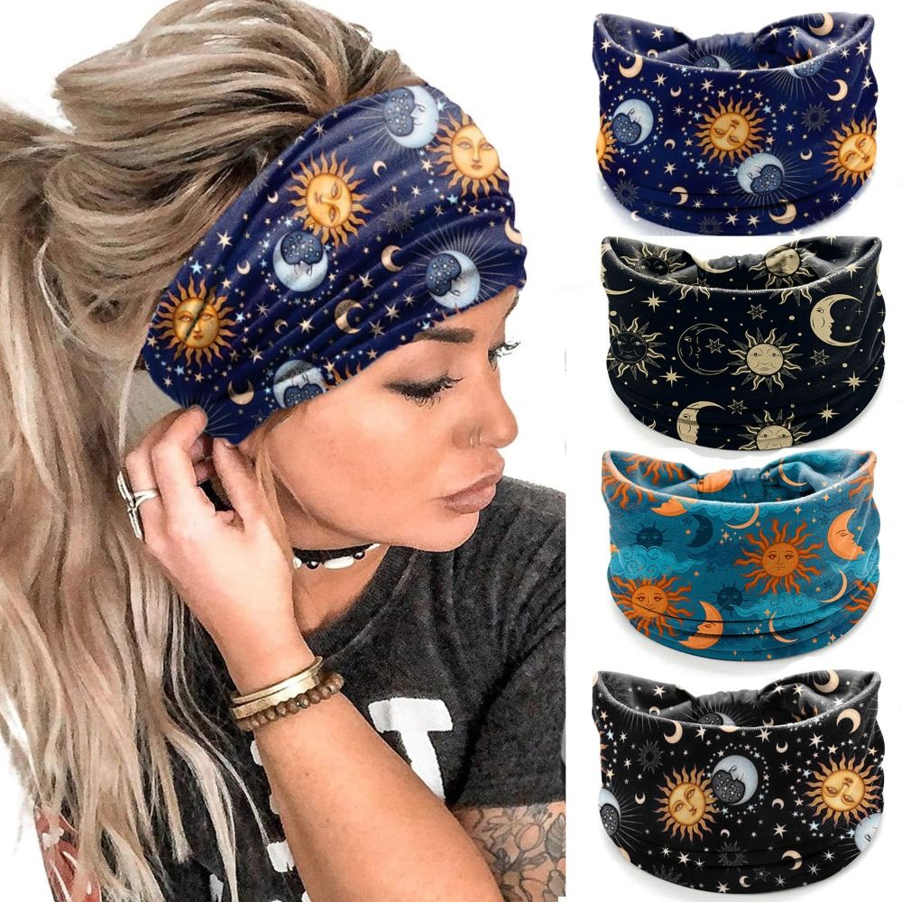 New Elastic Wide Headbands Vin - Women'S Yoga Accessories recension och pris
