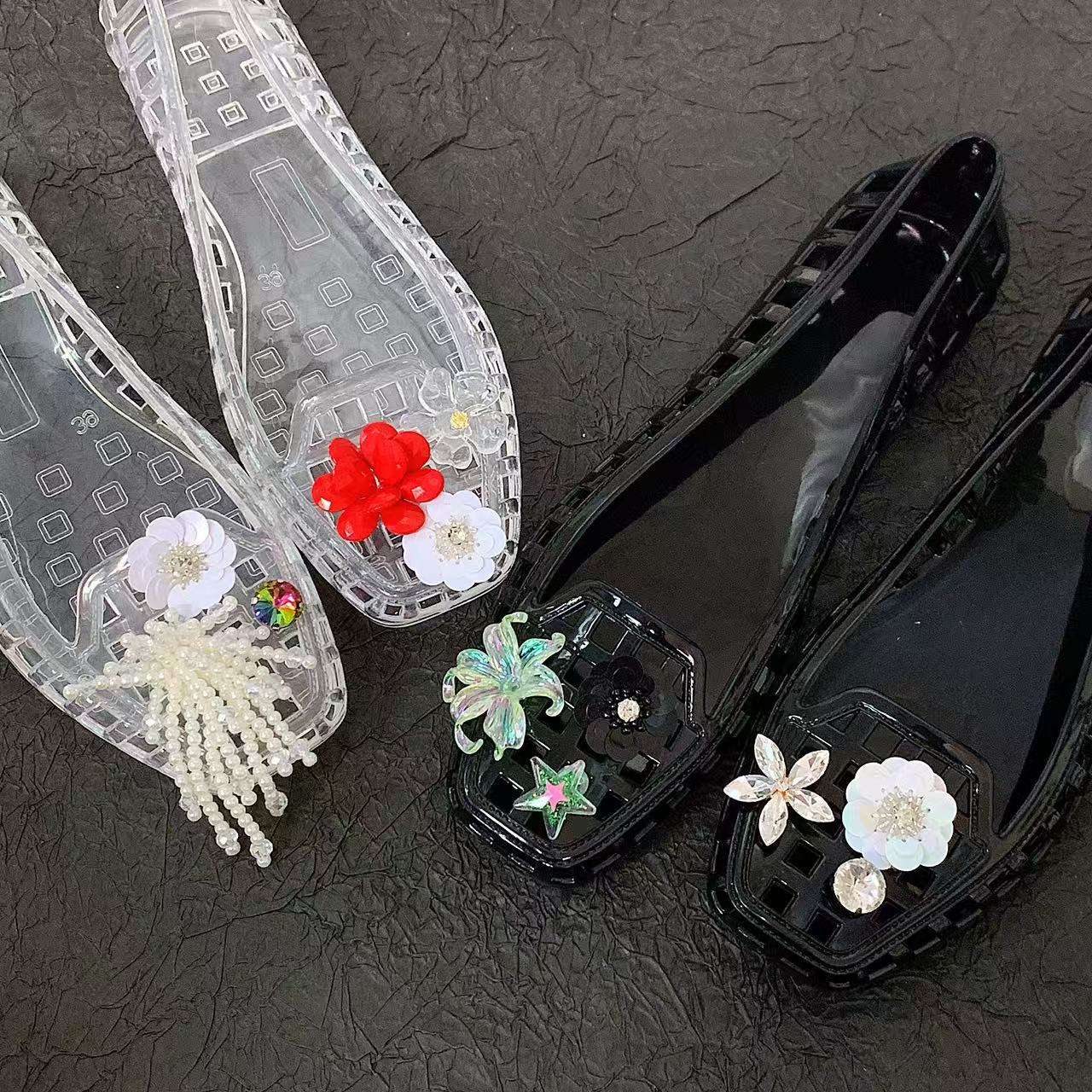 Jelly Crystal Shoes for Women, - Women'S Accessories For Shoes recension och pris