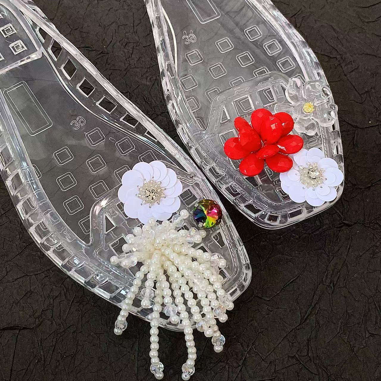 Jelly Crystal Shoes for Women, - Women'S Accessories For Shoes recension och pris