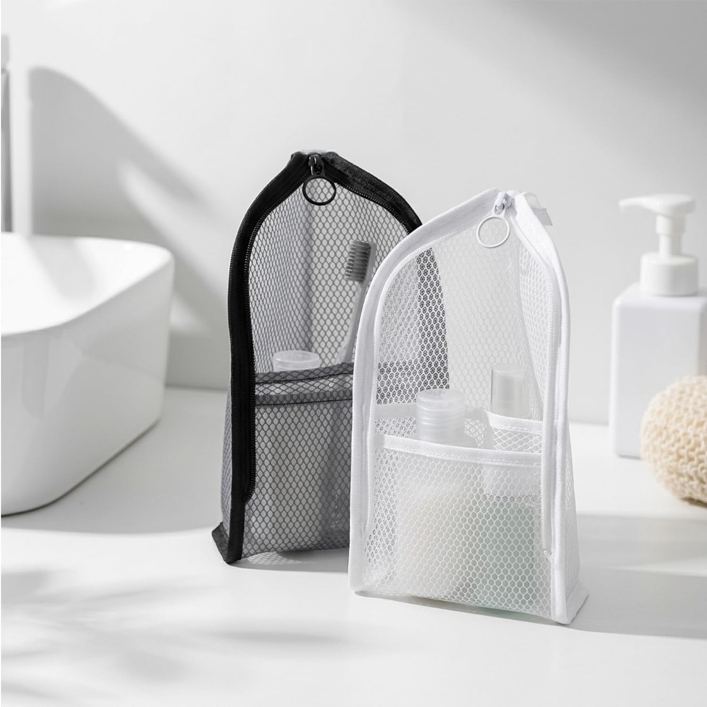 Mesh Toiletry Bag Breathable Q - Women Accessories Organizer recension och pris
