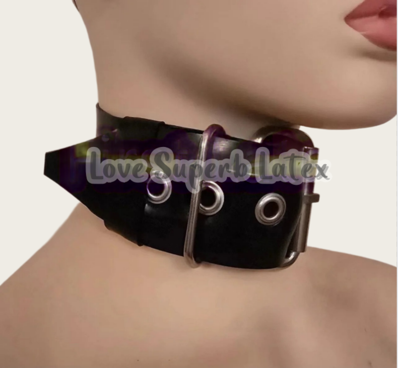 0.4mm Sexy Latex Neck Choker R - Women'S Clothing And Accessories recension och pris