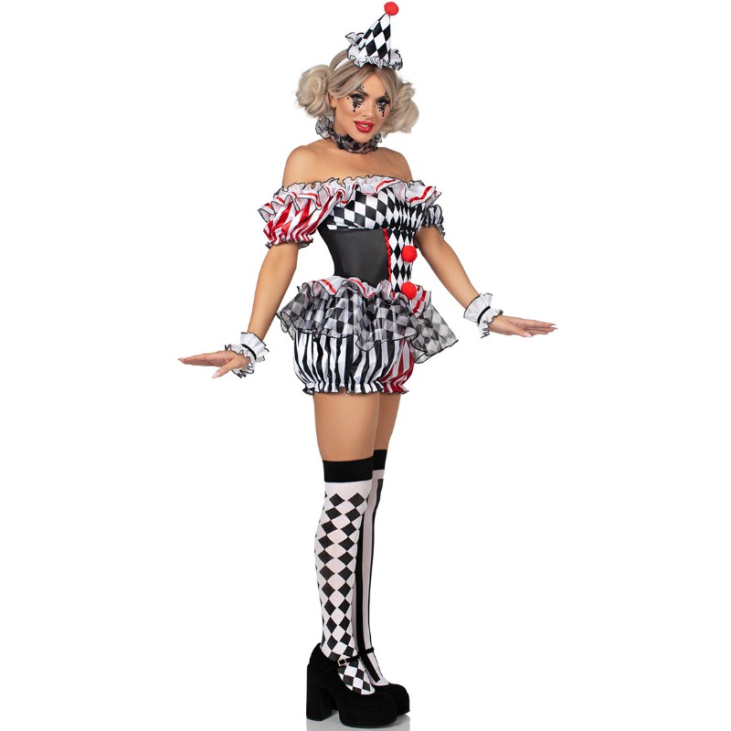 Women Clown Cosplay Costume Ci - Women'S Vacation Accessories recension och pris